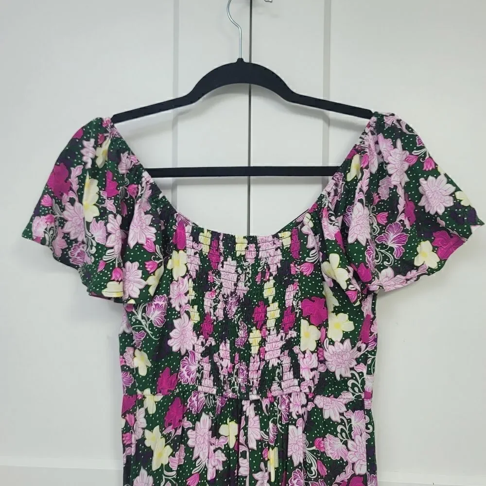 Sofia jeans by Sofia Vergara flutter sleeve dress, small